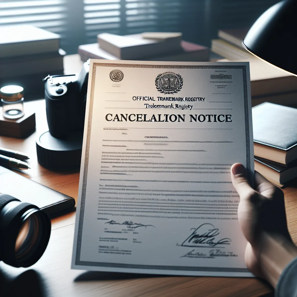 הליך ביטול סימן מסחר משפטי